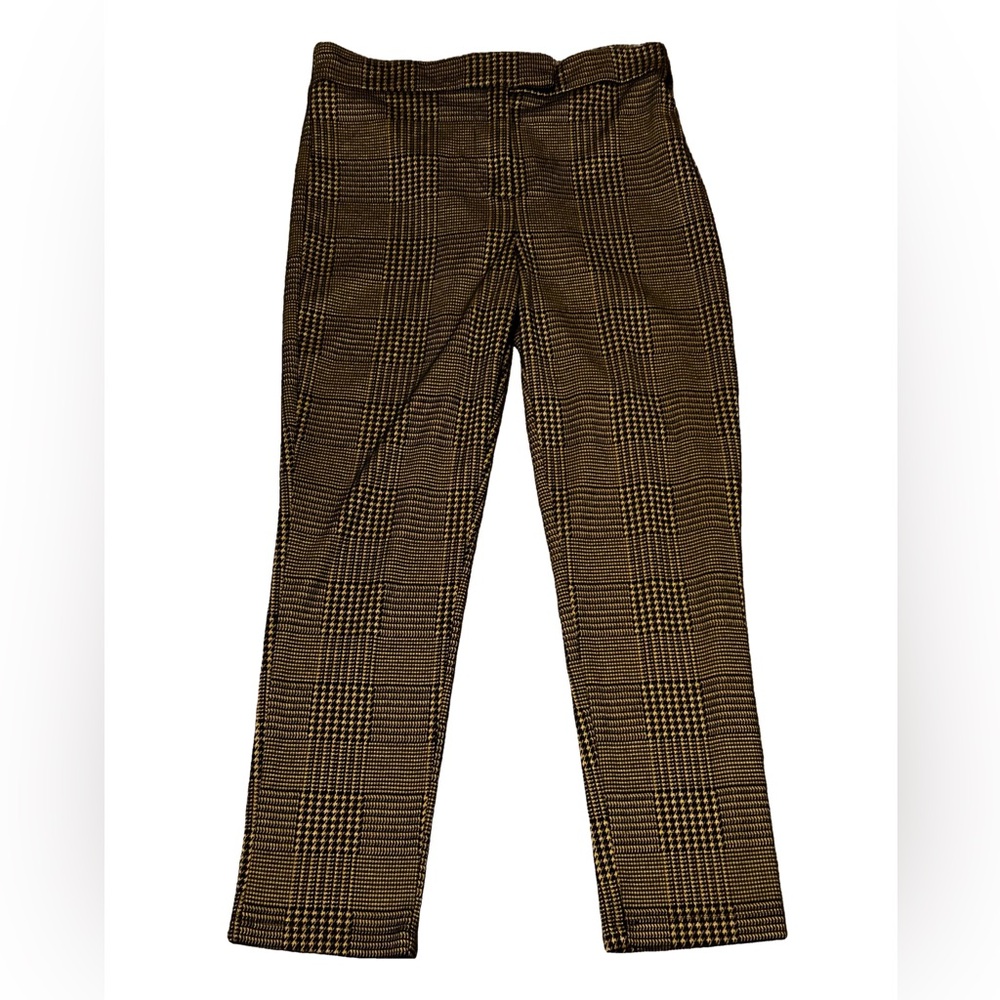 🍄Wild Fable Plaid Pants in Gold & Black Size Medium